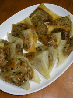 春巻きの皮で揚げ納豆-レシピのメイン写真