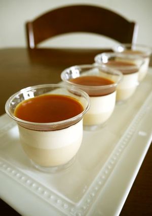 紅茶のババロア♪カラメルソース♪-レシピのメイン写真