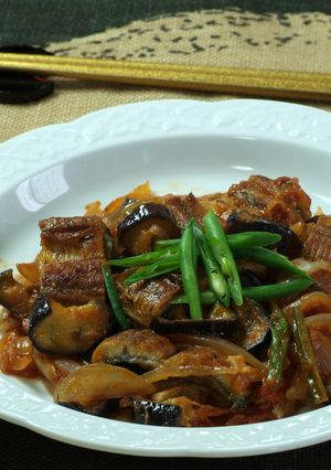 うなぎと夏野菜のラタトゥーユ-レシピのメイン写真