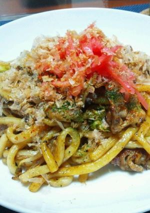 塩麹・醤油麹・オイスターSの焼きうどん☆-レシピのメイン写真