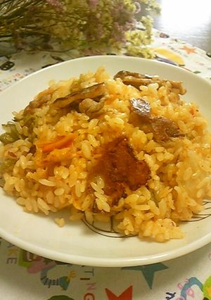 豚串みたいなキムチチャーハン-レシピのメイン写真