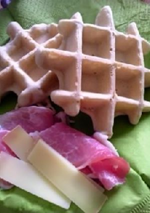 そば粉入りワッフル-レシピのメイン写真