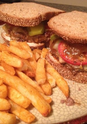 本場「アメリカン★☆バーガー」我が家流-レシピのメイン写真