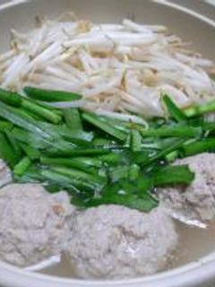 ふわふわ肉団子鍋-レシピのメイン写真