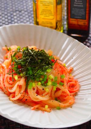 ☆時短！旨みたっぷりタラコうどん-レシピのメイン写真
