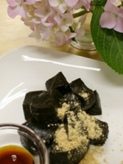ほうじ茶わらび-レシピのメイン写真