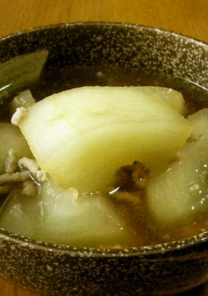 我が家の簡単♡冬瓜のあんかけ-レシピのメイン写真