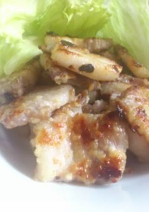 ごはんにもお酒にも！豚バラの塩麹焼き-レシピのメイン写真