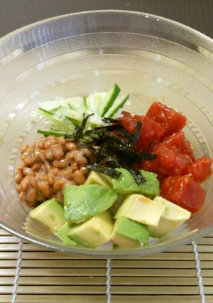ピリ辛☆スタミナ鮪漬け丼-レシピのメイン写真