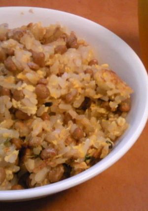 納豆炒飯-レシピのメイン写真