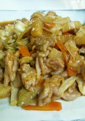 せせりの野菜炒め-レシピのメイン写真