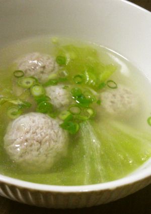 肉団子の優しい中華スープ♡-レシピのメイン写真