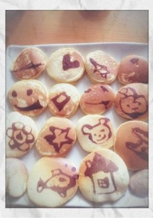 お絵描きホットケーキ☆-レシピのメイン写真