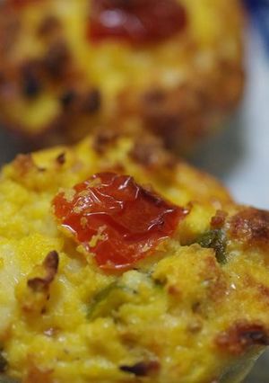 夏野菜のおからケークサレ-レシピのメイン写真