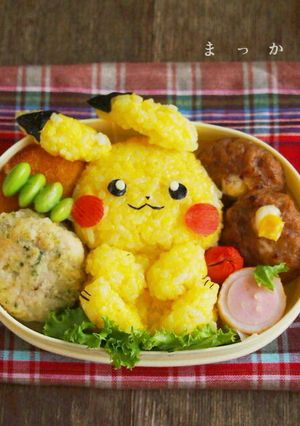 キャラ弁‐ピカチュウ-レシピのメイン写真