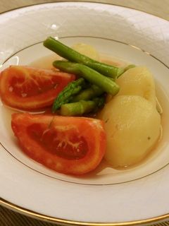 じゃがいもとトマトの冷たい煮物-レシピのメイン写真