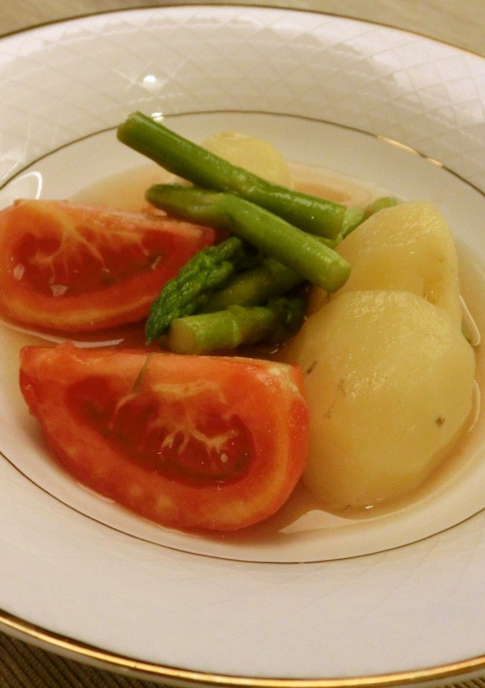 じゃがいもとトマトの冷たい煮物-レシピのメイン写真
