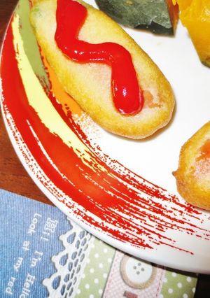 さば缶とクリチdeアメリカンドッグ-レシピのメイン写真