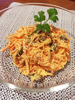にんじんのクリームチーズサラダ-レシピのメイン写真