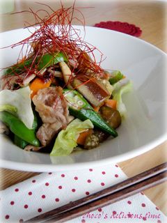 豚肉と茄子のオイスターソース炒め-レシピのメイン写真