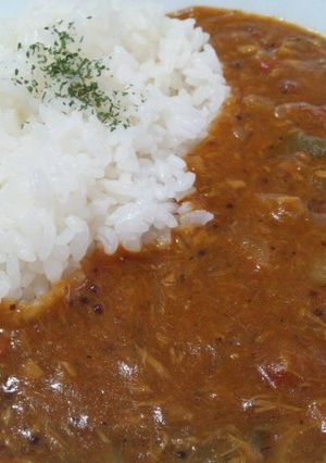 おひとり様☆残り物トマトカレー-レシピのメイン写真
