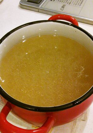 豚肉のゆで汁活用 〜ラードとスープ〜-レシピのメイン写真