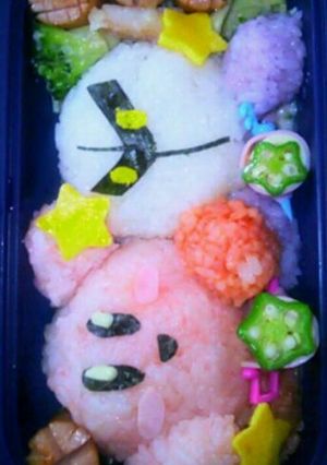 カービィ&メタナイト弁当.*-レシピのメイン写真