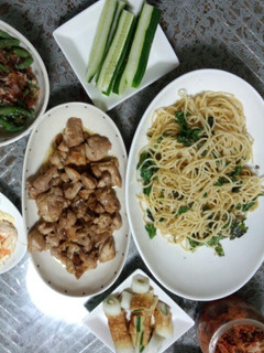 バジリコと韓国風豚肉炒め-レシピのメイン写真