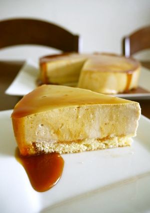 紅茶のムースケーキ♪カラメルソース♪-レシピのメイン写真