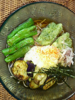 夏野菜たっぷり!おろしそば-レシピのメイン写真