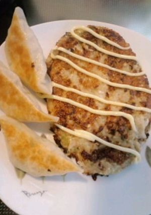 餃子がハンバーグ！？-レシピのメイン写真