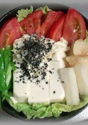 トマトと豆腐のサラダ-レシピのメイン写真