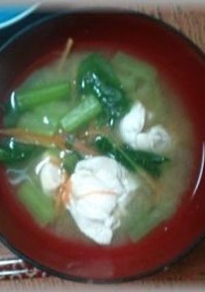 白子の味噌汁-レシピのメイン写真