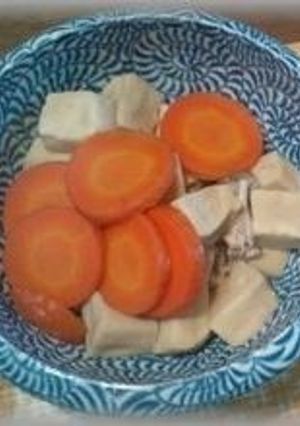 高野豆腐の煮物-レシピのメイン写真