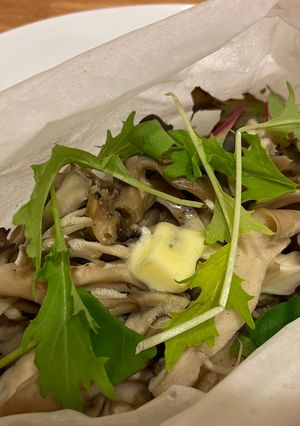 レンジで簡単バター醤油蒸し-レシピのメイン写真