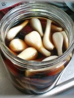 らっきょうの醤油漬け-レシピのメイン写真