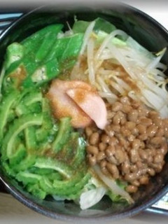 ネバネバピリ辛うどん-レシピのメイン写真