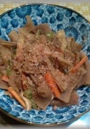 切り干し大根のかつお煮　-レシピのメイン写真