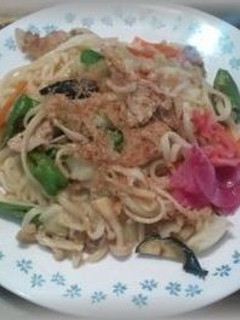 野菜たくさん焼きうどん-レシピのメイン写真