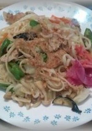 野菜たくさん焼きうどん-レシピのメイン写真