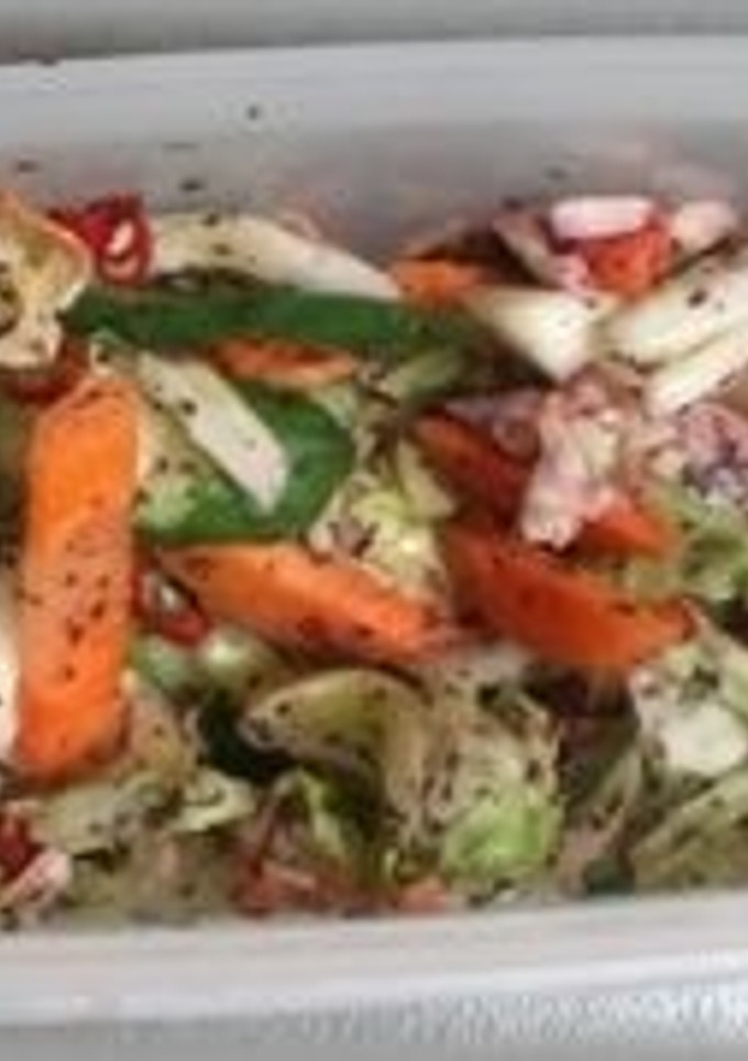 しそふりかけを使った漬け物　-レシピのメイン写真