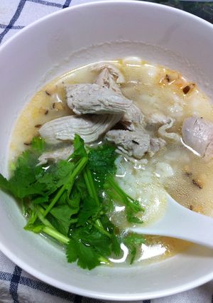 【簡単】タイ風おかゆ【本格的】-レシピのメイン写真