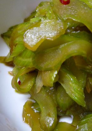 セロリ炒め-レシピのメイン写真