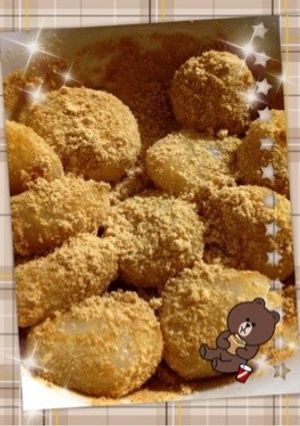 きなこ白玉(チョコレートin)-レシピのメイン写真