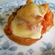 手作りラタトゥーユ☆バケットチーズ焼き