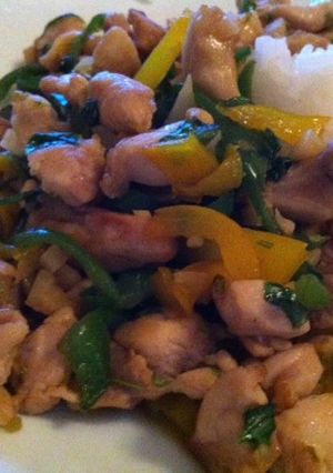 ガッパオ（鶏肉とバジルの炒めご飯）-レシピのメイン写真