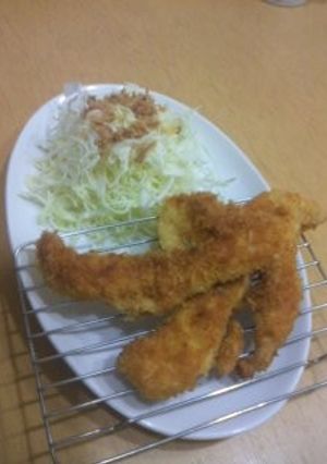ささみフライカレー風味-レシピのメイン写真