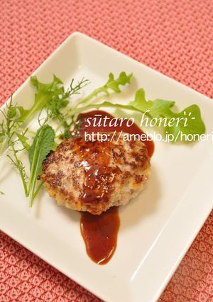 凍り豆腐入りハンバーグ-レシピのメイン写真