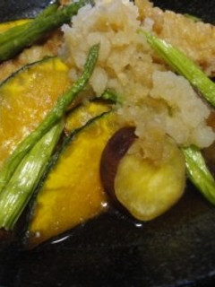 豚肉と揚げ野菜のみぞれ煮-レシピのメイン写真