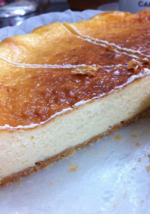 焼いて簡単　ベイクドチーズケーキ-レシピのメイン写真